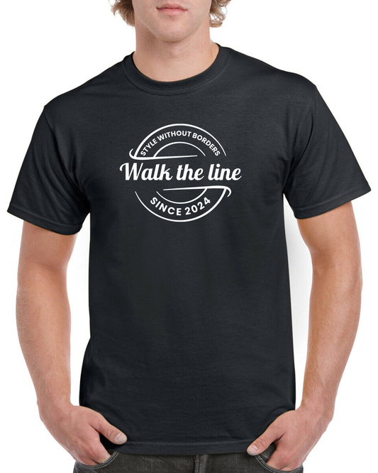 walk the line logo T-shirt